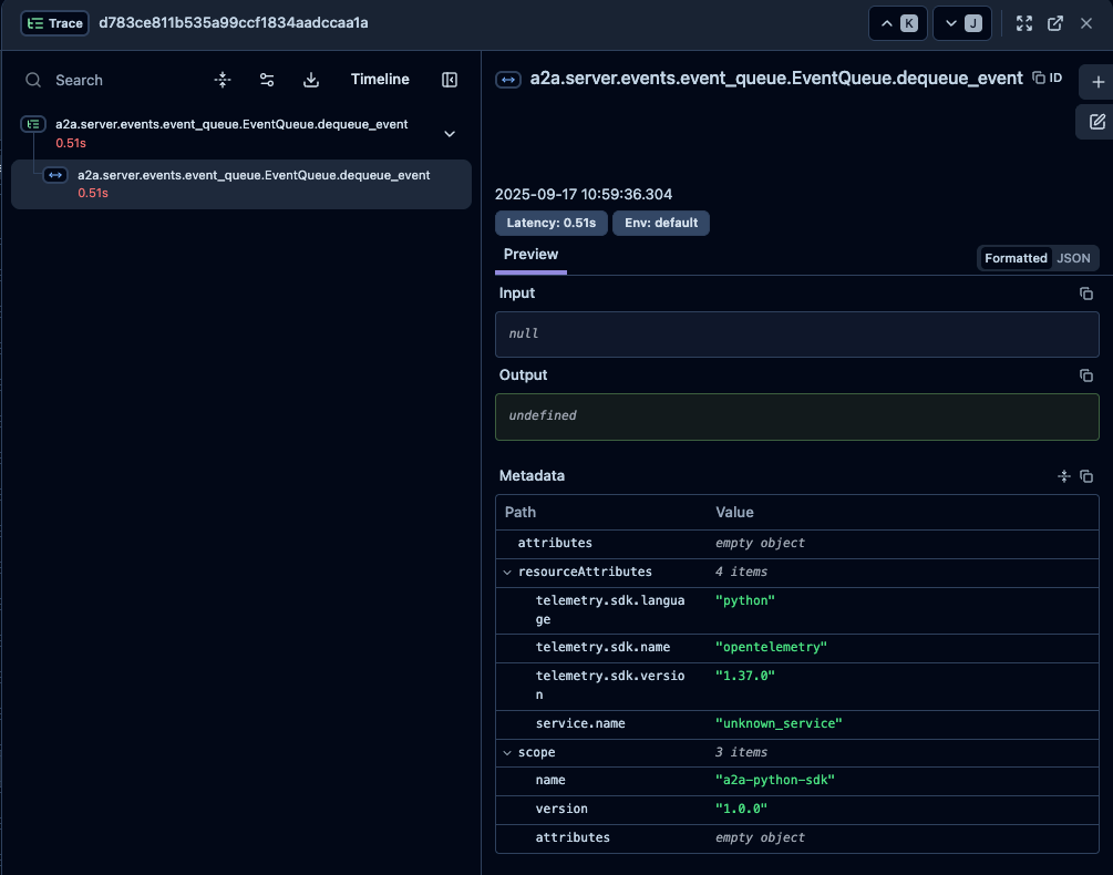 Langfuse ストリーミング処理での小さなTrace